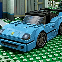 Lego Cars Jigsaw Game Cover