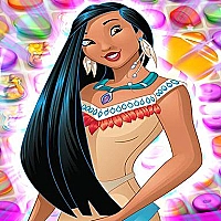 Pocahontas Disney Princess Match 3  Game Cover