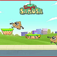 Simple Samosa Run Game Cover