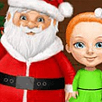 Sweet Baby Girl Christmas - Fun Holiday Game Cover