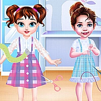 Baby Taylor Fashion Pinafore Dress Game Cover