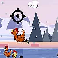 Chicken Shooting 2D Game Cover