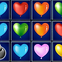 Heart Balloons Block Collapse Game Cover