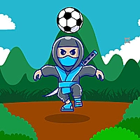 Ninja Head Ball Game Cover