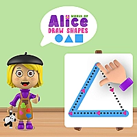 World of Alice   Draw Shapes Game Cover