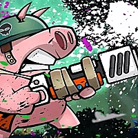 Piggy soldier super adventure Game Cover