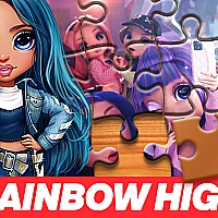 Rainbow High Jigsaw Puzzle Game Cover