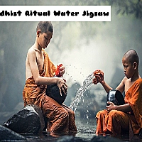 Buddhist Ritual Water Jigsaw Game Cover