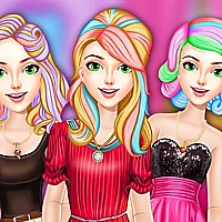 Fashion Dye Hair Design Game Cover