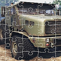 Offroad Trucks Jigsaw Game Cover