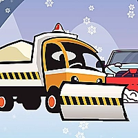 Winter Truck Jigsaw Game Cover