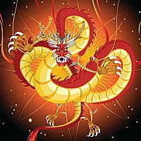 Chinese Dragons Coloring Game Cover