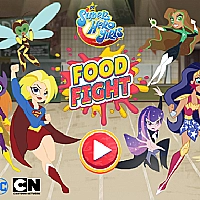 DC Super Hero Girls: Food Fight Game Cover