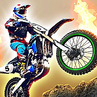 Dirt Bike Racing Duel Game Cover