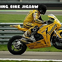 RACING BIKE JIGSAW Game Cover