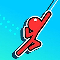 Stickman Rope Hook : Catch And Swing Game Cover