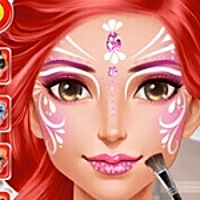 Face Paint Party - Girls Makeover Salon Game Cover