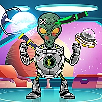 Kick The Alien Game Cover