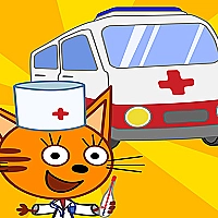 Kid E Cats Animal Doctors Cat Doctor Game Cover