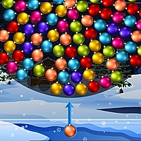 Orbiting Xmas Balls Game Cover