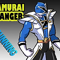 Samurai Ranger Run Game Cover