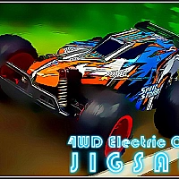 4WD Electric Cars Jigsaw Game Cover