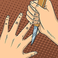 Don Not Cut Your Self Game Cover