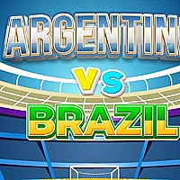 Match Football Brazil or Argentina  Game Cover