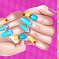 Princess Theme Nail Art DIY Game Cover