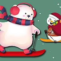 Ski Xmas Game Cover