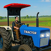 Tractor Parking And Driving Game Cover