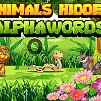 Animals Hidden Alphawords Game Cover