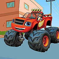 Blaze Monster Machines Differences Game Cover