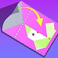 Cute Folding Paper Game Cover