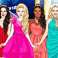 Glam Girls Dress Up Game Cover