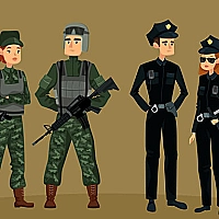 Military Soldiers War Jigsaw Game Cover