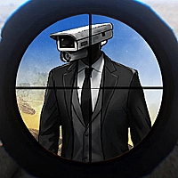 Skibidi Toilet vs Cameraman Sniper Game Cover