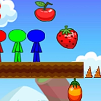 Stickman Bros In Fruit Island 3 Game Cover
