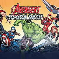 Superheroes : Avengers Hydra Dash Game Cover