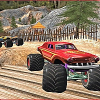 Monster Truck Offroad Driving Game Cover