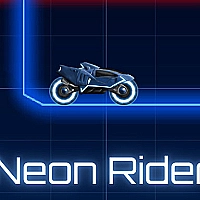 Neon Bike Race Game Cover