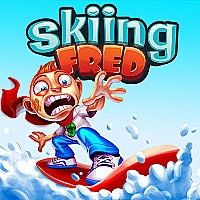 Skiing Fred Game Cover