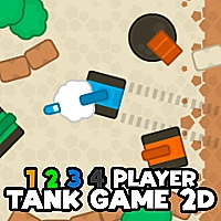 1 2 3 4 Player Tank 2D Game Cover