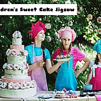 Children's Sweet Cake Jigsaw Game Cover