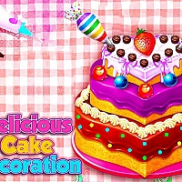 Delicious Cake Decoration Game Cover