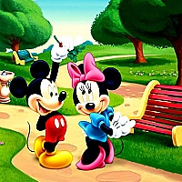 Mickeys Club House Jigsaw Game Cover
