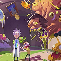 Rick and Morty Slide Game Cover