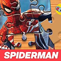 Spiderman Jigsaw Puzzle Planet Game Cover