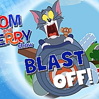 The Tom and Jerry Show Blast Off Game Cover