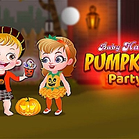 Baby Hazel Pumpkin Party Game Cover